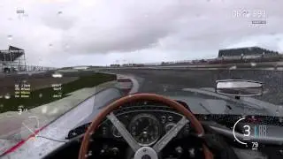 Forza 6 Wet Silverstone Race in Historic cars