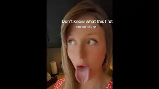 Long tongue girl 337