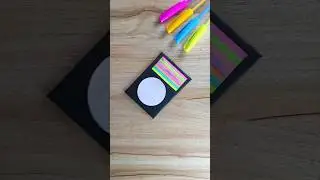 DIY Notepad #shorts #youtubeshorts #diy #rainbow #notepad #stationery #shortsbeta #viral #satisfying