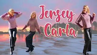 CROCHET TOP DOWN. PARA TEJER LA PRENDA MÁS COQUETA QUE LUCIRÁS ÉSTE INVIERNO 🌨️ JERSEY CARLA 🩷