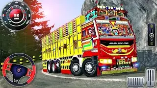 Offroad Indian Truck Driver Simulator - Heavy Cargo Asian Transport Driving - Android GamePlay #1