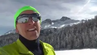 Bezkovanie/Cross Country Skiing St. Moritz - Silvaplana - Sils - Maloja