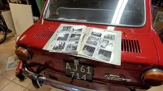 Presumed lost found after 39 years,  ,My familys Fiat 850 Special 1969,  Part 1