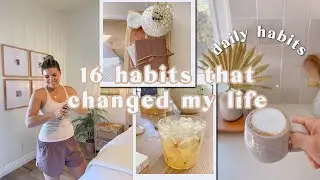 16 здоровых привычек, которые изменили мою жизнь! Физически, эмоционально и гормонально ✨