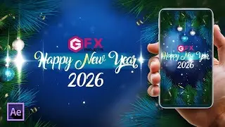 Christmas New Year Wishes AE Project 65086