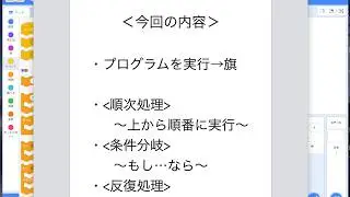 【Scratch】【§1-1】実行、3つの要素