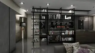 LLUMION 9.5 - 4K - 3d animation of interior design - Rendering