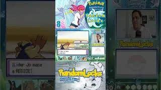 Le ganamos a La l&iacute;der Blanca 🥛  Pok&eacute;mon plata 🩶  #pokemonplata  #randomlocke #hardlocke #shorts