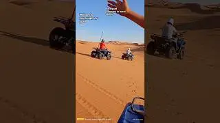 Merzouga ATV quad #adventure #canada #germany #espa&ntilde;a #brazilian #mix #merzougadesert #nederlands #m