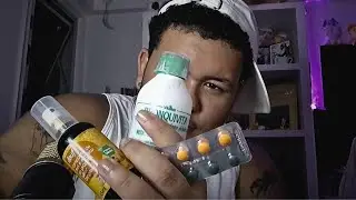ASMR CUIDANDO DE VOCÊ GRIPADO 🤧💊