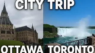 CHUTES NIAGARA… WOW😱🌊 Vlog Canada #3 🇨🇦  Ottawa et Toronto