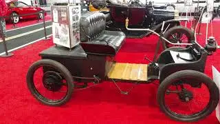 1896 BLACK FORD QUADRICYCLE REPLICA @ PHILADELPHIA CONVENTION CENTER CAR SHOW