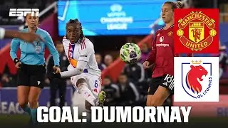 GOAL! 0-2: Dumornay SCREAMER doubles OL Lyonnes&rsquo; lead vs. Man Utd | UEFA Women's Champions League