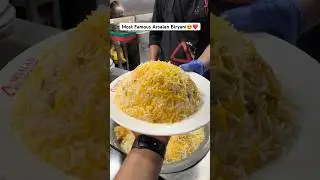 Most Famous Kolkata&rsquo;s Arsalan Biryani😍#shorts #biryani #streetfood #trending #food #arsalanbiryani