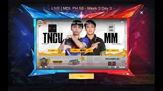 LIVE MDL PH S6 FILIPINO TNC VOLTES PH VS. MARTIAL MAYHEM Week 3 Day 3