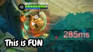 Эта панда &mdash; очень умелый луноход | Akai Mobile Legends Shinmen Takezo