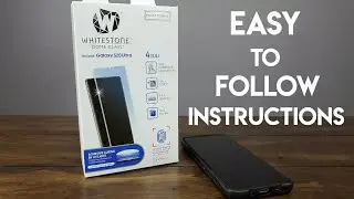 Whitestone Dome Glass Galaxy S20 Ultra - EASY INSTRUCTIONS