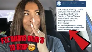 FTC Sends MLM Companies WARNING LETTER! 🤯❌