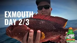Exmouth fishing DAY 2/3 Tuna,mackerel, trout & more only kms from the beach! (some language)