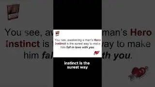 The Hero Instinct Explained  Why Men Need to feel needed! | Transform Your Relationship Today!