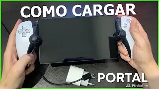 🔋 Cómo CARGAR Batería de PLAYSTATION PORTAL ➡️ PS5 o Cargador