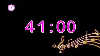 41 minute timer music : countdown 41 minute timer music