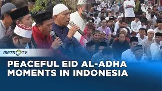 Jakarta Muslims Unite for Eid al-Adha in Massive Morning Prayers