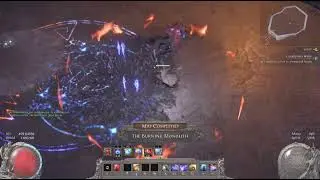 Path of Exile 2 Beta 0.3.0c. Blood mage, lightning warp build. Uber Arbiter