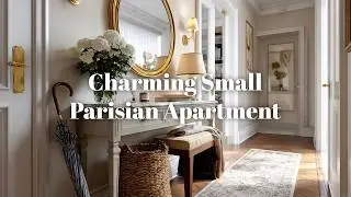 ✨ Charming Small Apartment with Subtle Luxury and Parisian-Inspired Style