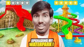 My WATERPARK Got a HUGE Upgrade! (Waterpark Simulator)