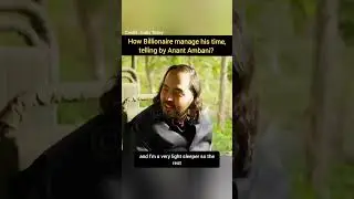 Anant Ambani tells How he manage his time and manage passion project and business seamlessly #shorts