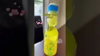 -refreshing Japanese soda with marble twist #japanesesoda #marblesoda