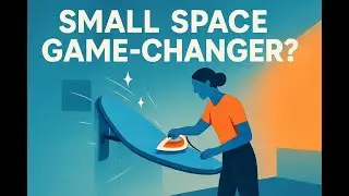 Small Space Game-Changer? Wall-Mounted Ironing Board Review