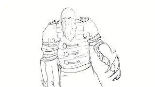 Drawing A Monstrous Knight