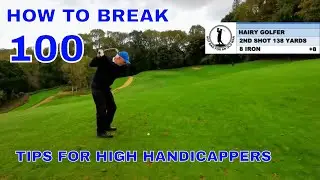 How to break 100 - tips on the tough back 9.