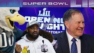 Funniest and Weirdest Moments of Super Bowl LII Media Night | NFL