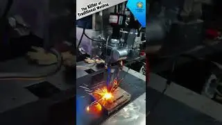 SELF-DEVELOPED ROBOT LASER WELDINGIN TEGRATED SYSTEM I Vertical welding - linear pendulum