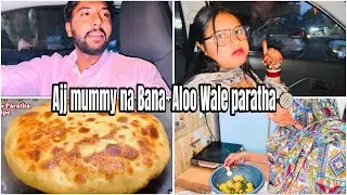 Ajj mummy na Bana Aloo Wale paratha 🫓 @Preetakashvlogs.