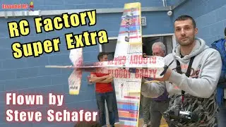 CRAZY INDOOR SKILLS ! RC Factory Super Extra | Flown by Steve Schafer