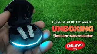 Nu Republic Cyberstud X8 Review 🔥 Gaming Mode + Bass Test | Best Budget TWS?