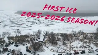 Early ICE Red River Fishing!