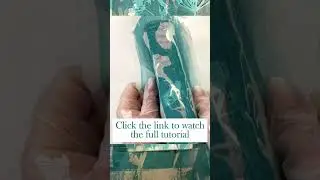 How to Create a Book Cover with Gelli Prints