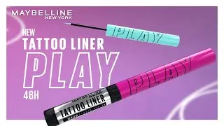 Maybelline New York &ndash; Новая игра с подводкой для татуировок | Рекламный ролик | 20-е | Английский