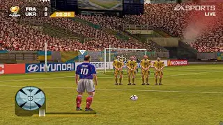 UEFA Euro 2004 -- Gameplay (PS2) -PRANCIS VS UKRAINA [1K 60FPS]