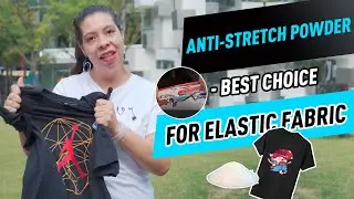 Anti-Stretch DTF Powder - Best Choice For Elastic Fabric