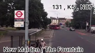 (FRV) Route 131 | Kingston | Tooting Broadway