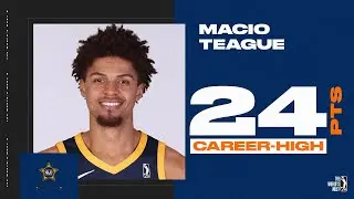 MaCio Teague (24 points) Highlights vs. Memphis Hustle