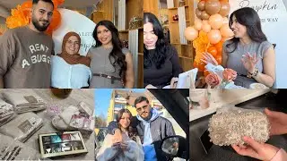 BABYSHOWER SÜRPRİZİ🥹DOĞUM GÜNÜ HEDİYELERİM🎁YENİ ÇANTAM😍GÜNÜN MENÜSÜ - HAMİLE VLOG🤰🏻