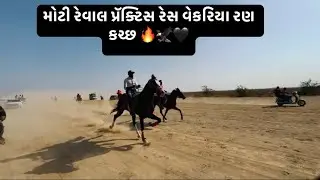 BIG REWAL PRACTICE RACE VEKRIYA RAAN KUTCH GUJRAT