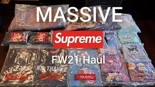Supreme Fall Winter 2021 Week 1 & 2 Unboxing